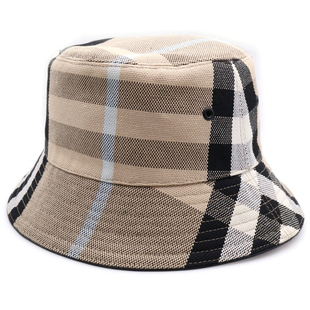 BURBERRY(バーバリー) チェック バケットハット 帽子 ベージュ 8040530
