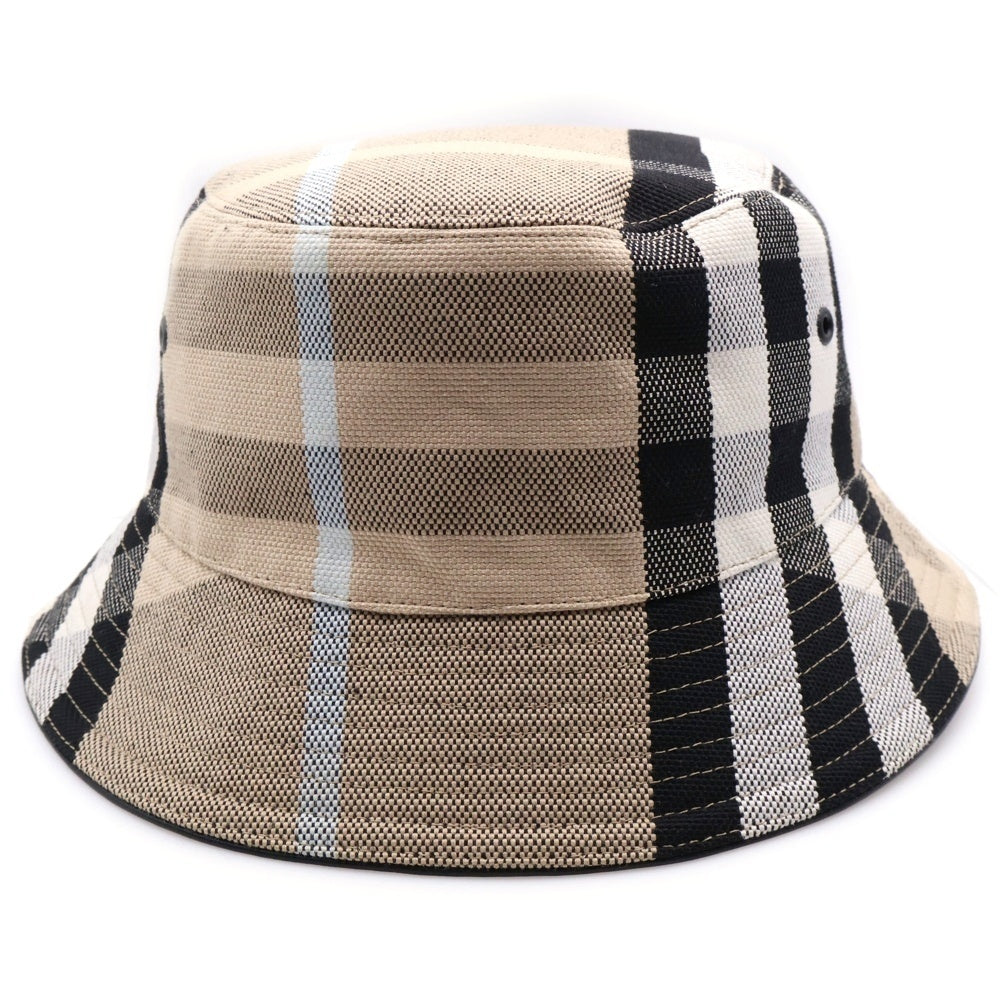 BURBERRY(バーバリー) チェック バケットハット 帽子 ベージュ 8040530