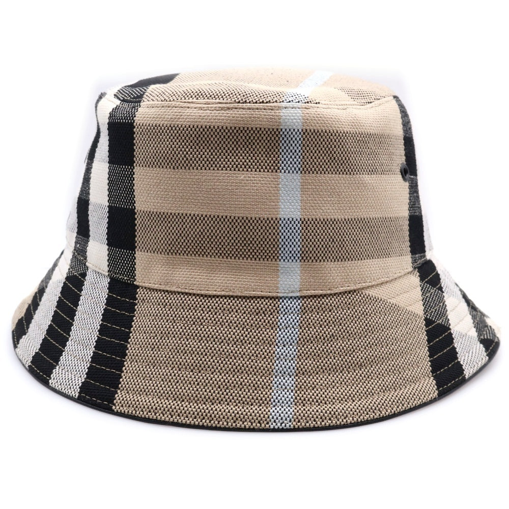 BURBERRY(バーバリー) チェック バケットハット 帽子 ベージュ 8040530