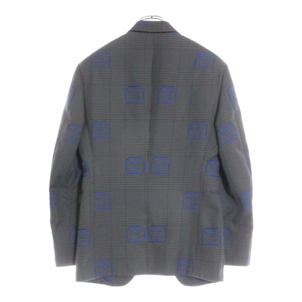 LOUIS VUITTON(ルイヴィトン) 2Bシングル スーツ グレー セットアップ グレー RM201F SQU HIFJ5E RM201F SQU HIFP9W