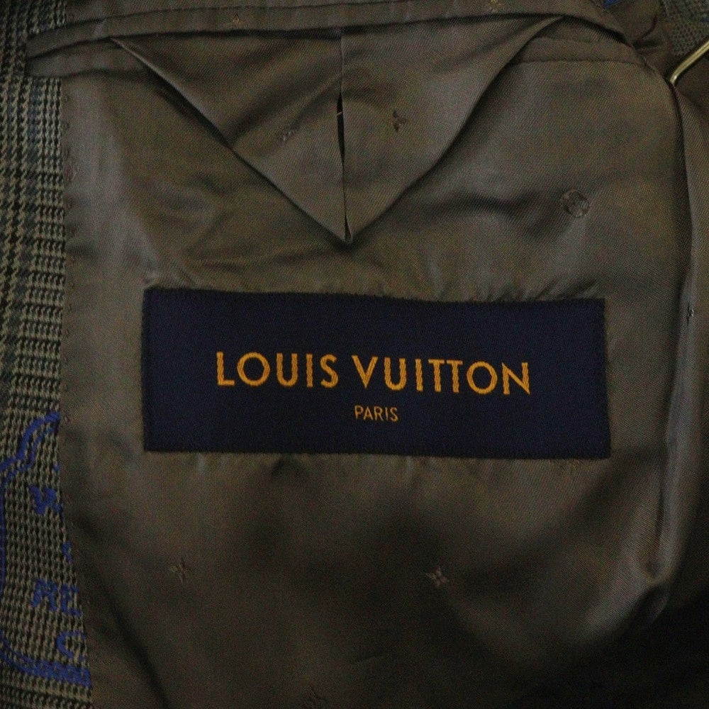 LOUIS VUITTON(ルイヴィトン) 2Bシングル スーツ グレー セットアップ グレー RM201F SQU HIFJ5E RM201F SQU HIFP9W