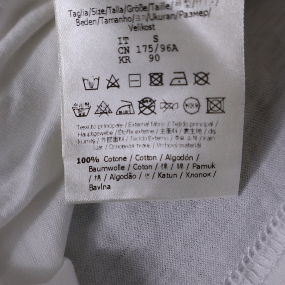 FENDI(フェンディ) 3Dロゴ クルーネック半袖Tシャツ FY0894 AFRK ホワイト
