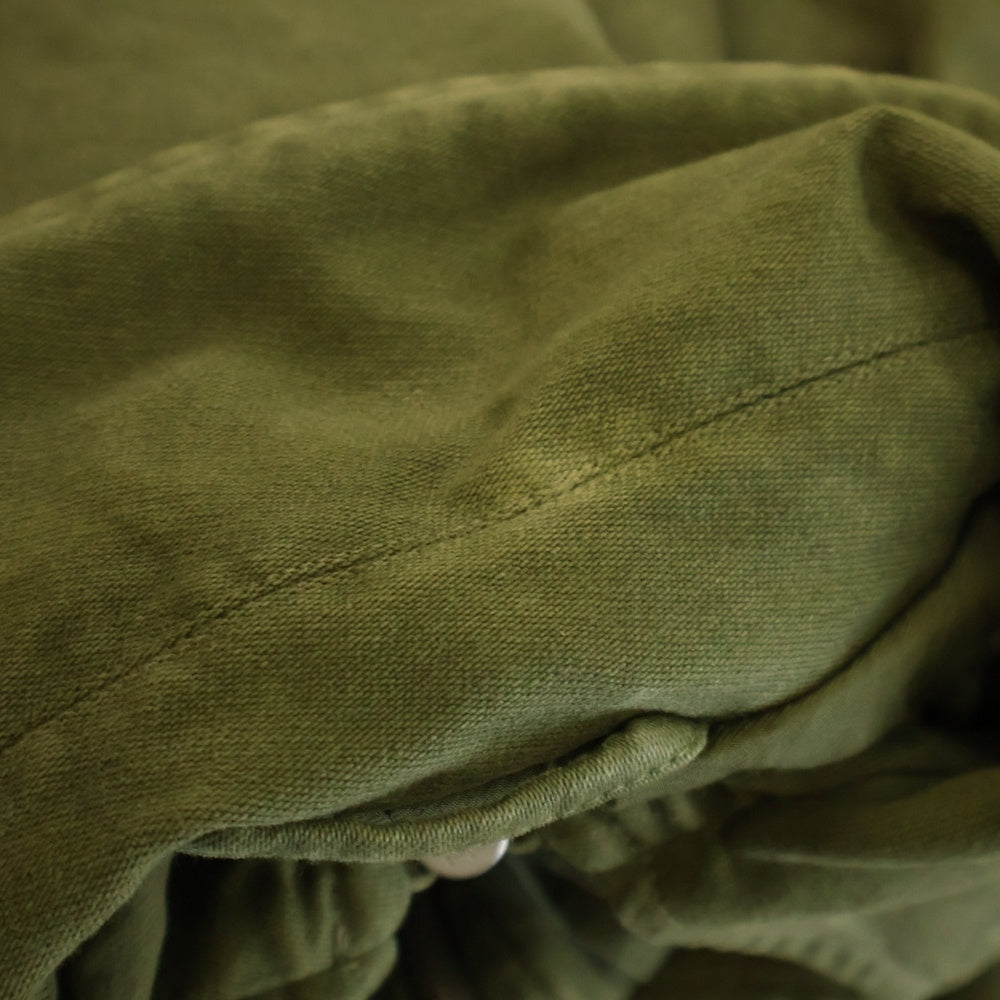 DRIES VAN NOTEN(ドリスヴァンノッテン) Overdyed cargo jacket オーバーダイ マルチポケット カーゴジャケット カーキ