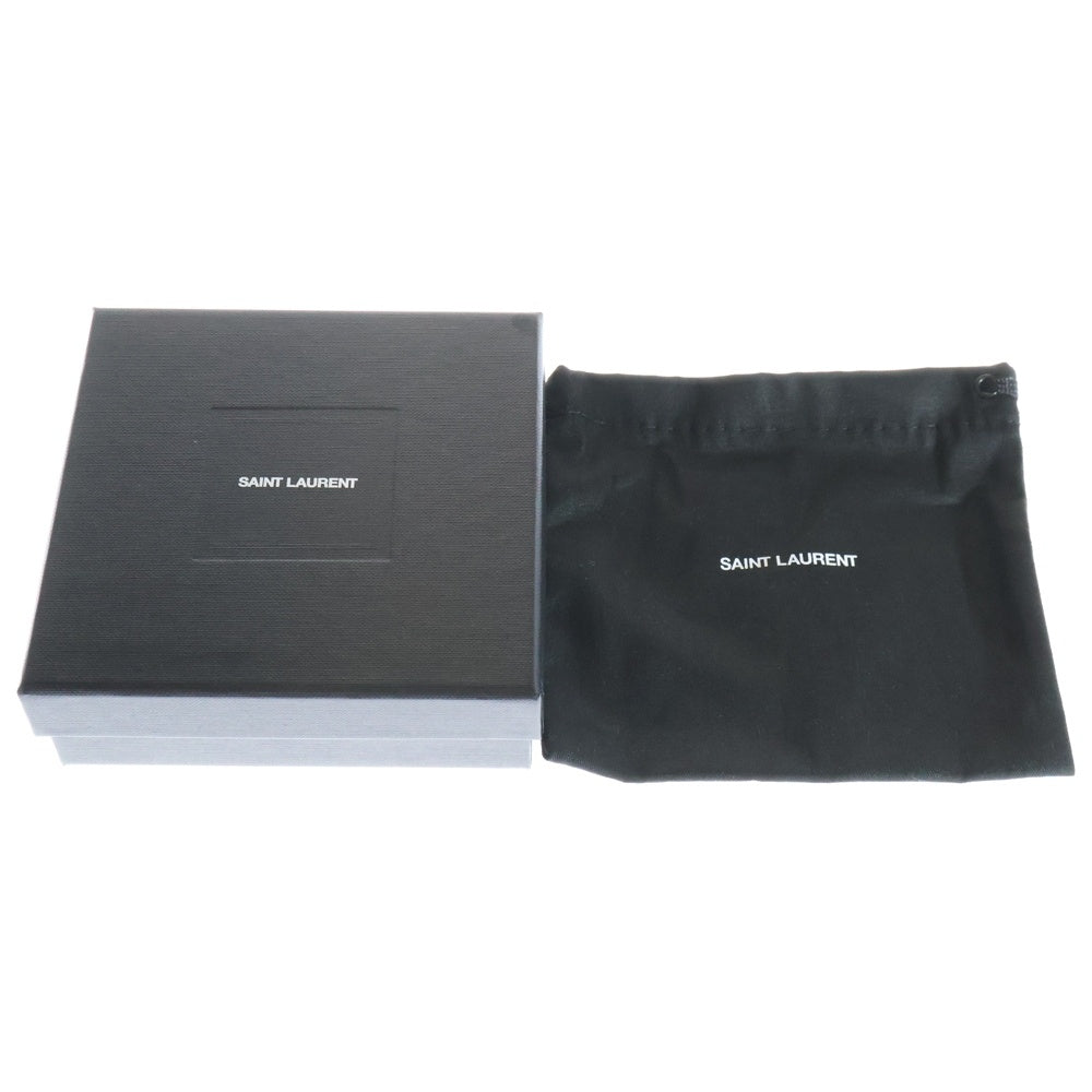 SAINT LAURENT PARIS(サンローランパリ) Metal Buckle Bracelet メタルバックル バングル ブレスレット シルバー 798999 Y1500