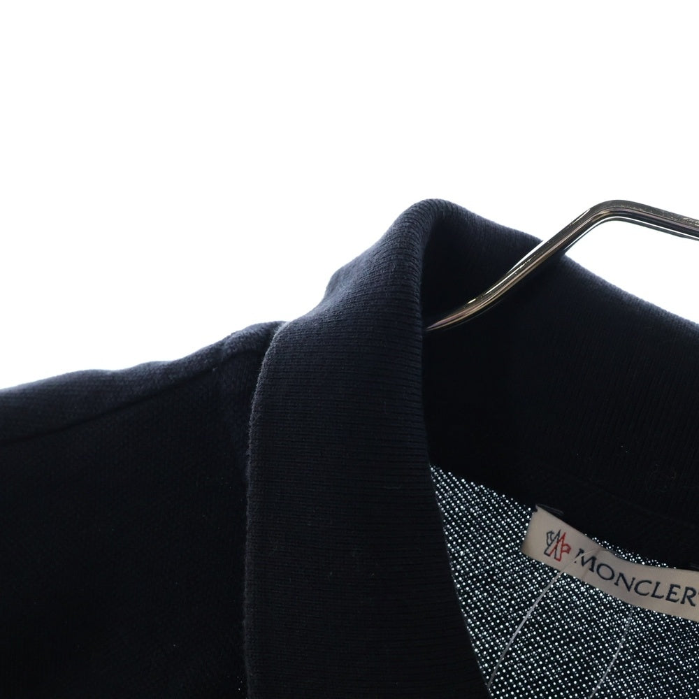 MONCLER(モンクレール) 19SS MAGLIA POLO MANICA CORTA ポロシャツ ネイビー F10918A70400 84556
