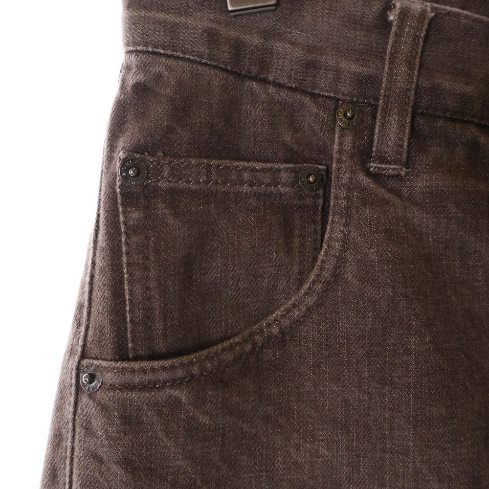 HUF(ハフ) CLASSIC DENIM PANT クラシック デニム パンツ ブラウン