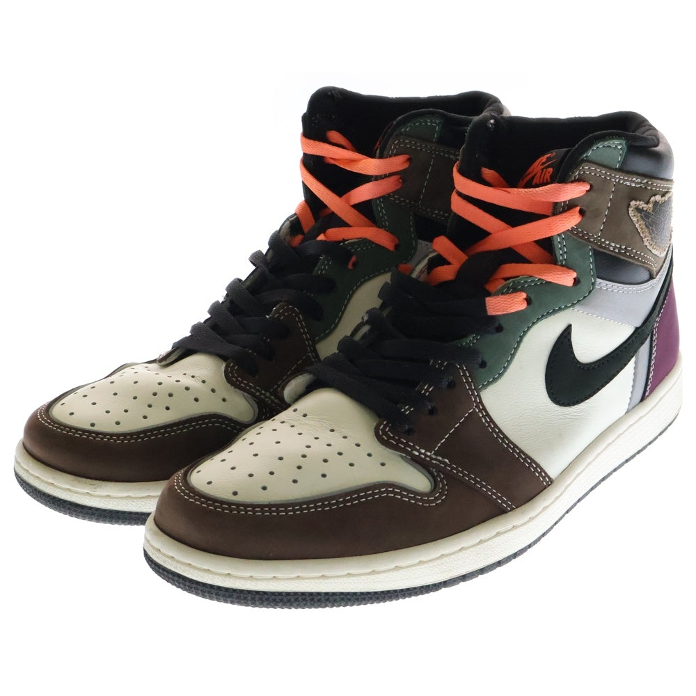 NIKE(ナイキ) AIR JORDAN 1 RETRO HIGH OG HAND CRAFTED DH3097-001 エアジョーダン 1 レトロ ハンドクラフト ハイカットスニーカー マルチ US10/28cm