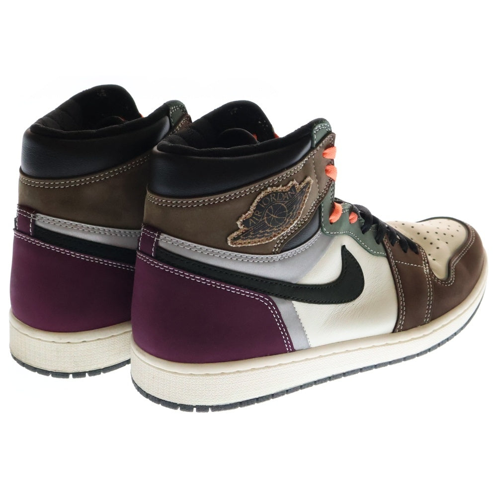 NIKE(ナイキ) AIR JORDAN 1 RETRO HIGH OG HAND CRAFTED DH3097-001 エアジョーダン 1 レトロ ハンドクラフト ハイカットスニーカー マルチ US10/28cm