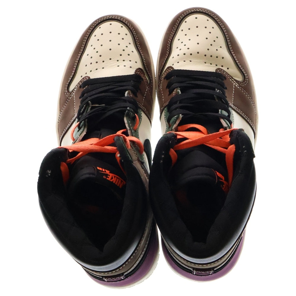 NIKE(ナイキ) AIR JORDAN 1 RETRO HIGH OG HAND CRAFTED DH3097-001 エアジョーダン 1 レトロ ハンドクラフト ハイカットスニーカー マルチ US10/28cm