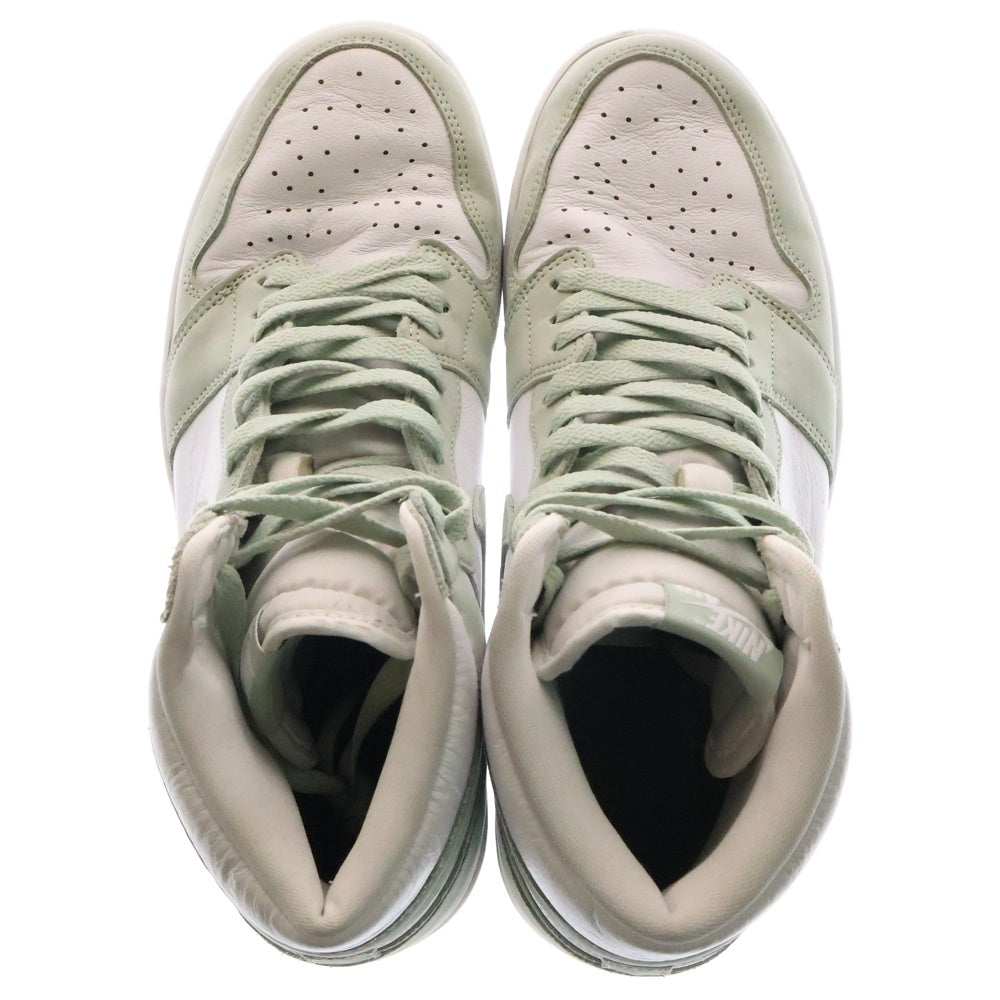 NIKE(ナイキ) AIR JORDAN 1 HIGH Seafoam ウィメンズ エアジョーダン 1 シーフォーム ハイカットスニーカー レディース ホワイト/グリーン US11/29cm CD0461-002