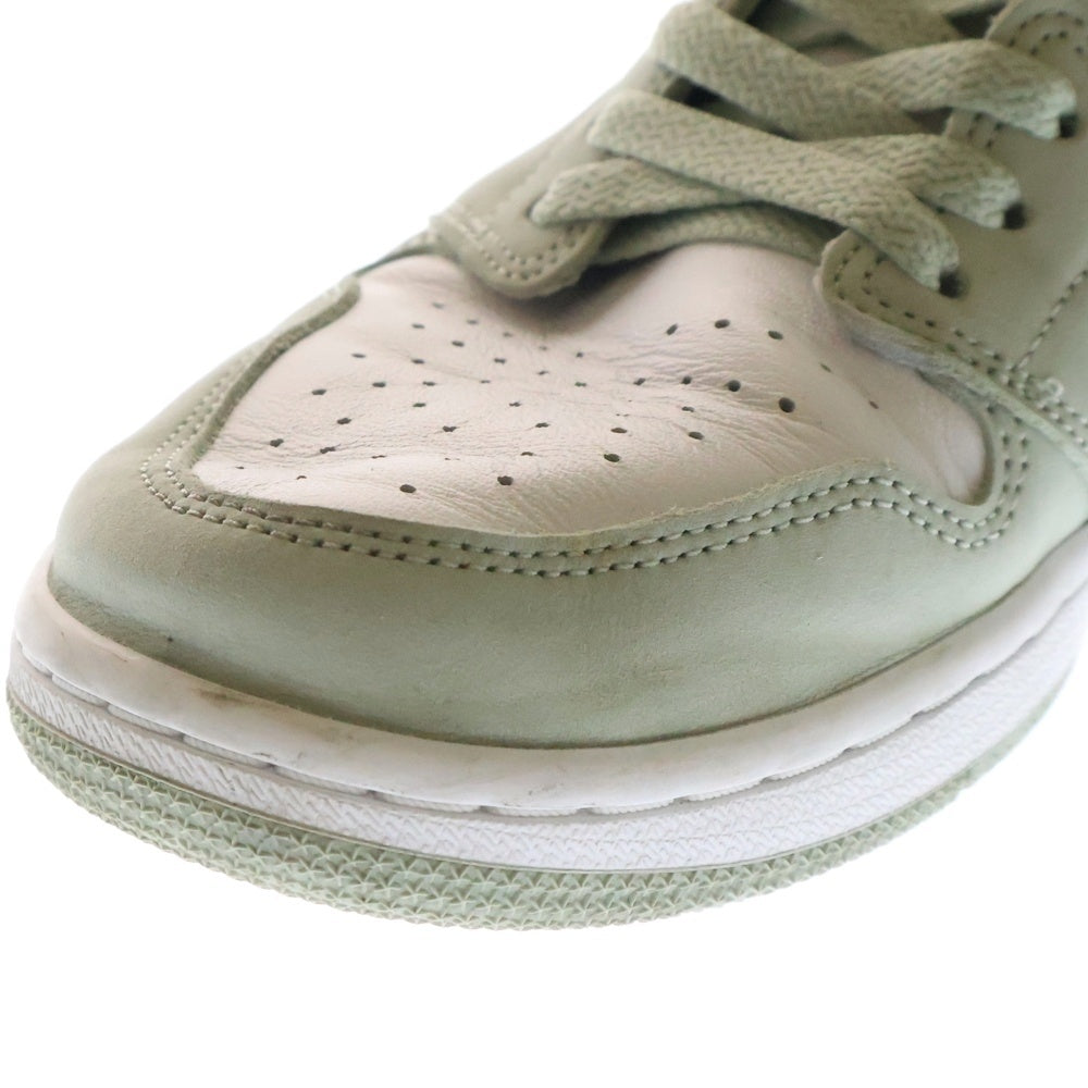 NIKE(ナイキ) AIR JORDAN 1 HIGH Seafoam ウィメンズ エアジョーダン 1 シーフォーム ハイカットスニーカー レディース ホワイト/グリーン US11/29cm CD0461-002