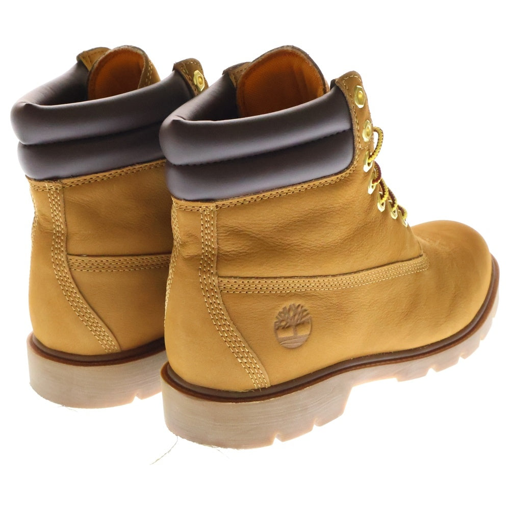 Timberland(ティンバーランド) 6INCH PREMIUM WATERPROOF BOOTS プレミアム ウォータープルーフ レースアップブーツ US8.5W/26.5cm TB1A27TP231 ベージュ