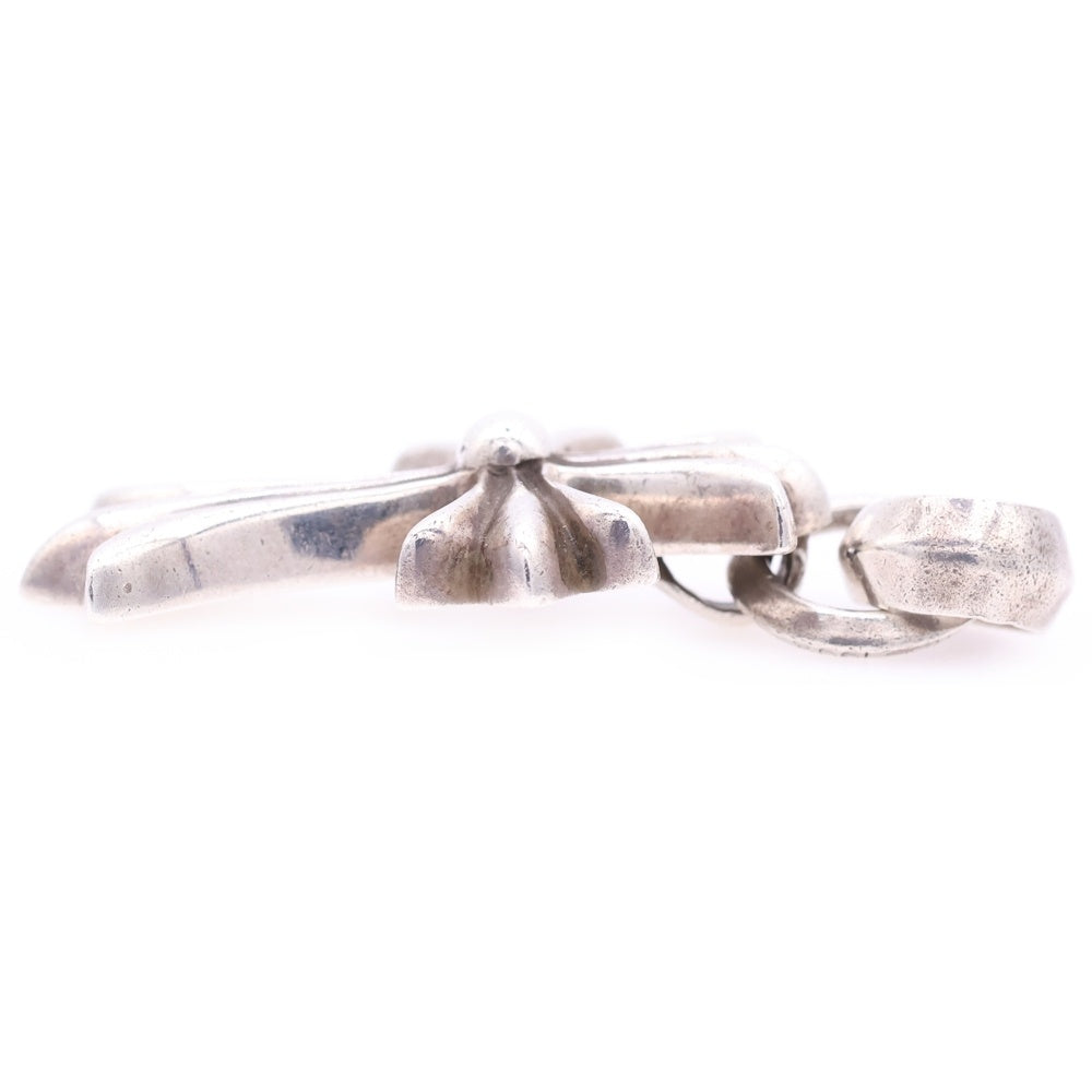CHROME HEARTS(クロムハーツ) CH CRS SML W/BALE Wベイル スモールCHクロス ペンダントトップ シルバー BCA218