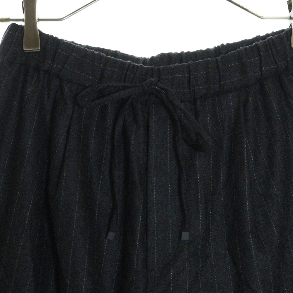 UNITED ARROWS(ユナイテッドアローズ) ウール ストライプイージーパンツ グレー