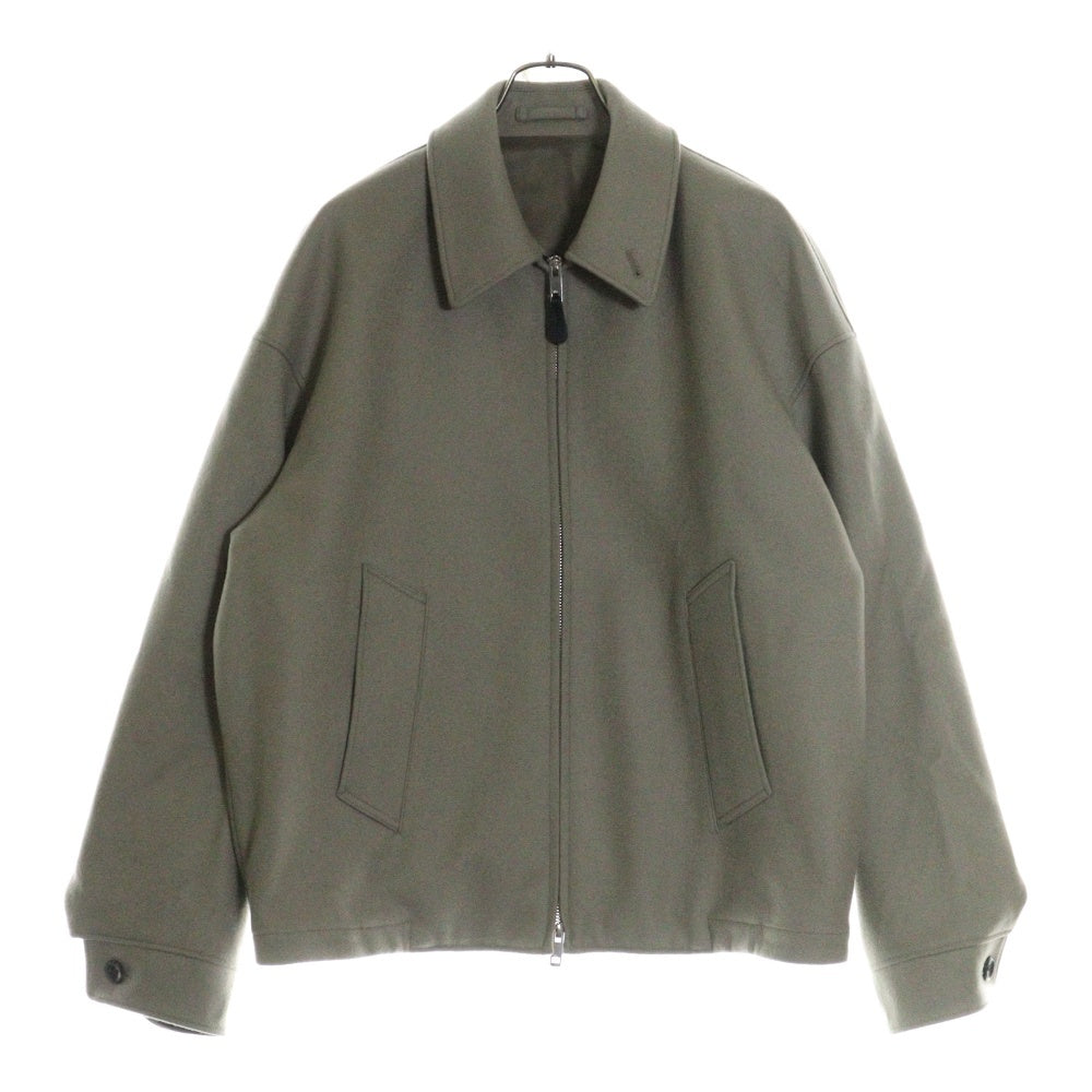 THE RERACS(ザ リラクス) 24AW HARRINGTON JACKET 24FW-REJK-192-J メルトンウール ジップアップハリントンジャケット ベージュ