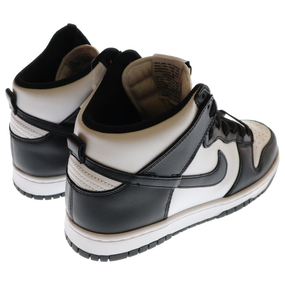 NIKE(ナイキ) DUNK HIGH RETRO CHAMPIONSHIP ダンクハイレトロチャンピオンシップスニーカー ハイカット ブラック/ホワイト US9.5/27.5cm DD1399-105