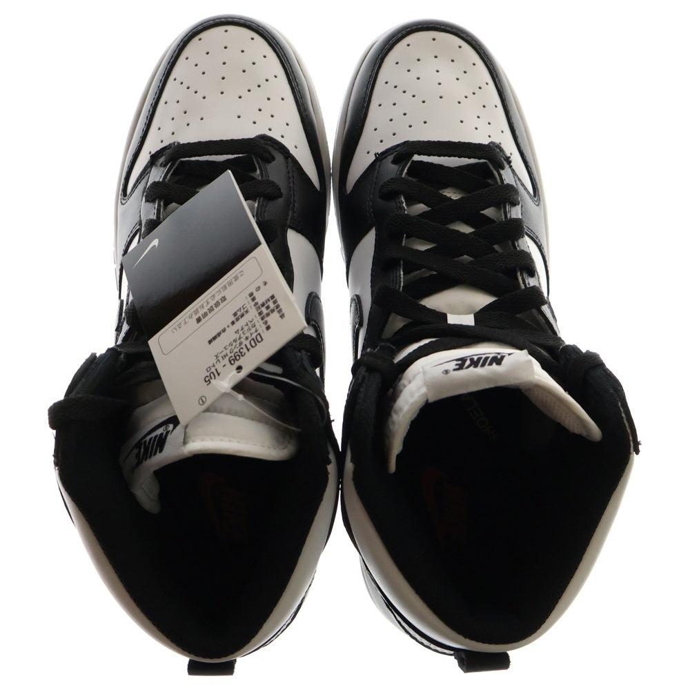 NIKE(ナイキ) DUNK HIGH RETRO CHAMPIONSHIP ダンクハイレトロチャンピオンシップスニーカー ハイカット ブラック/ホワイト US9.5/27.5cm DD1399-105