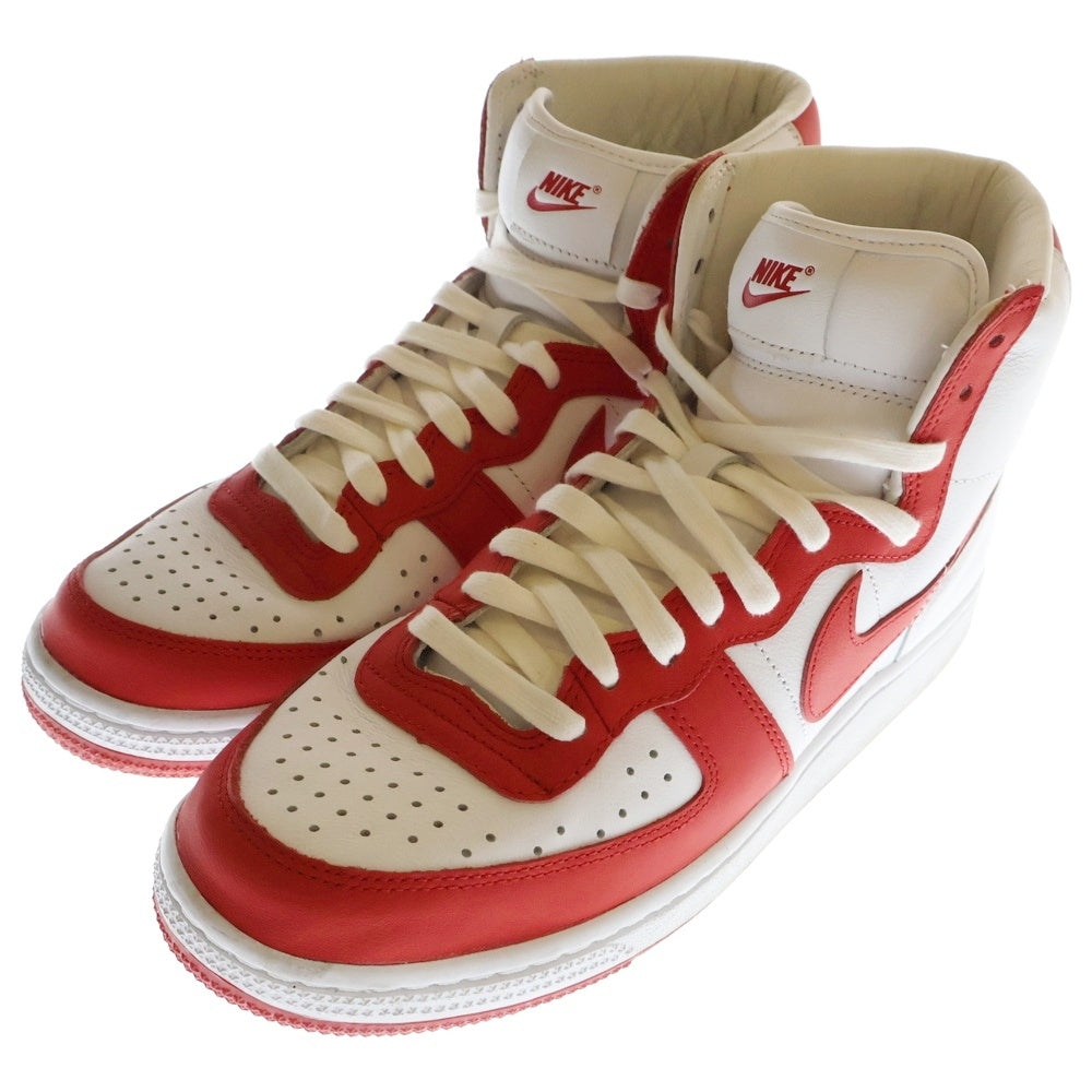 NIKE(ナイキ) ×COMME des GARCONS HOMME PLUS Terminator High Red コムデギャルソン オム プリュス ターミネーター ハイ レッド ハイカットスニーカーUS9/27cm FD4159-102
