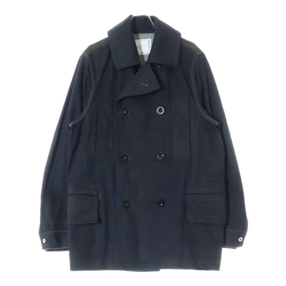 Sacai(サカイ) 24AW ダブルフェイス デニムコート ジャケット 24-03436M インディゴ