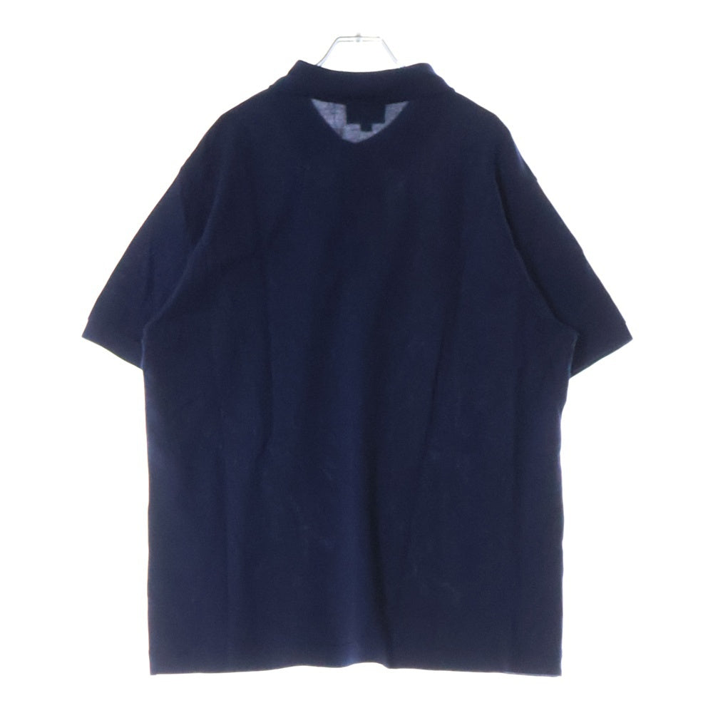LACOSTE(ラコステ) ロゴ刺繍 半袖ポロシャツ L1212LJ ネイビー
