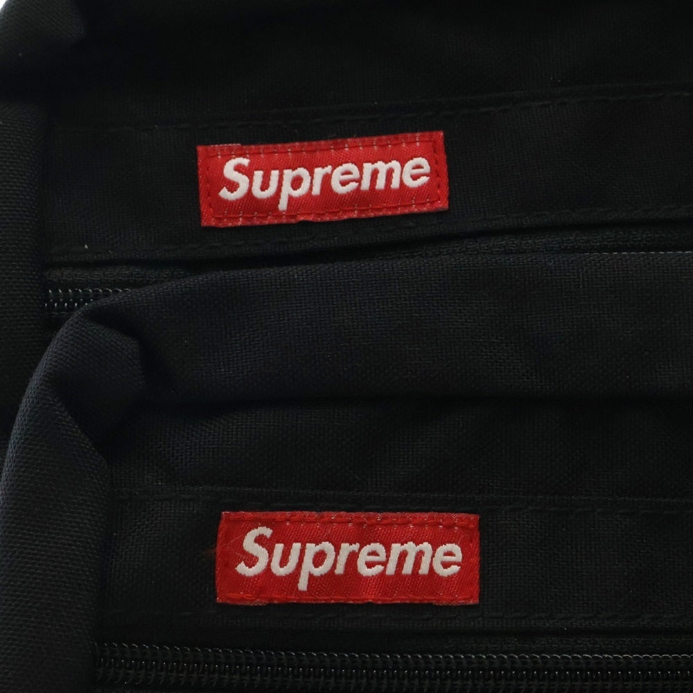 SUPREME(シュプリーム) 15SS Mesh Organizer Bags 2点セット メッシュ クラッチバッグ ブラック