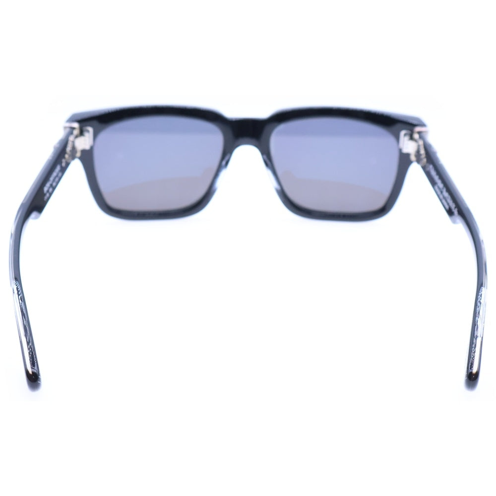CHROME HEARTS(クロムハーツ) BOX-OFFICER ダガーテンプル装飾 デモレンズ ブラックフレーム サングラス アイウェア