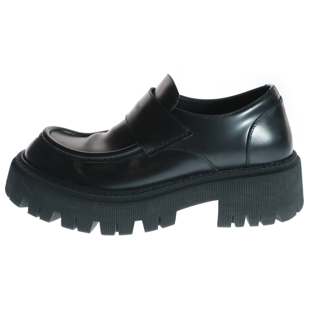 BALENCIAGA(バレンシアガ) Tractor Loafer トラクター レザーローファー ブラック 760433