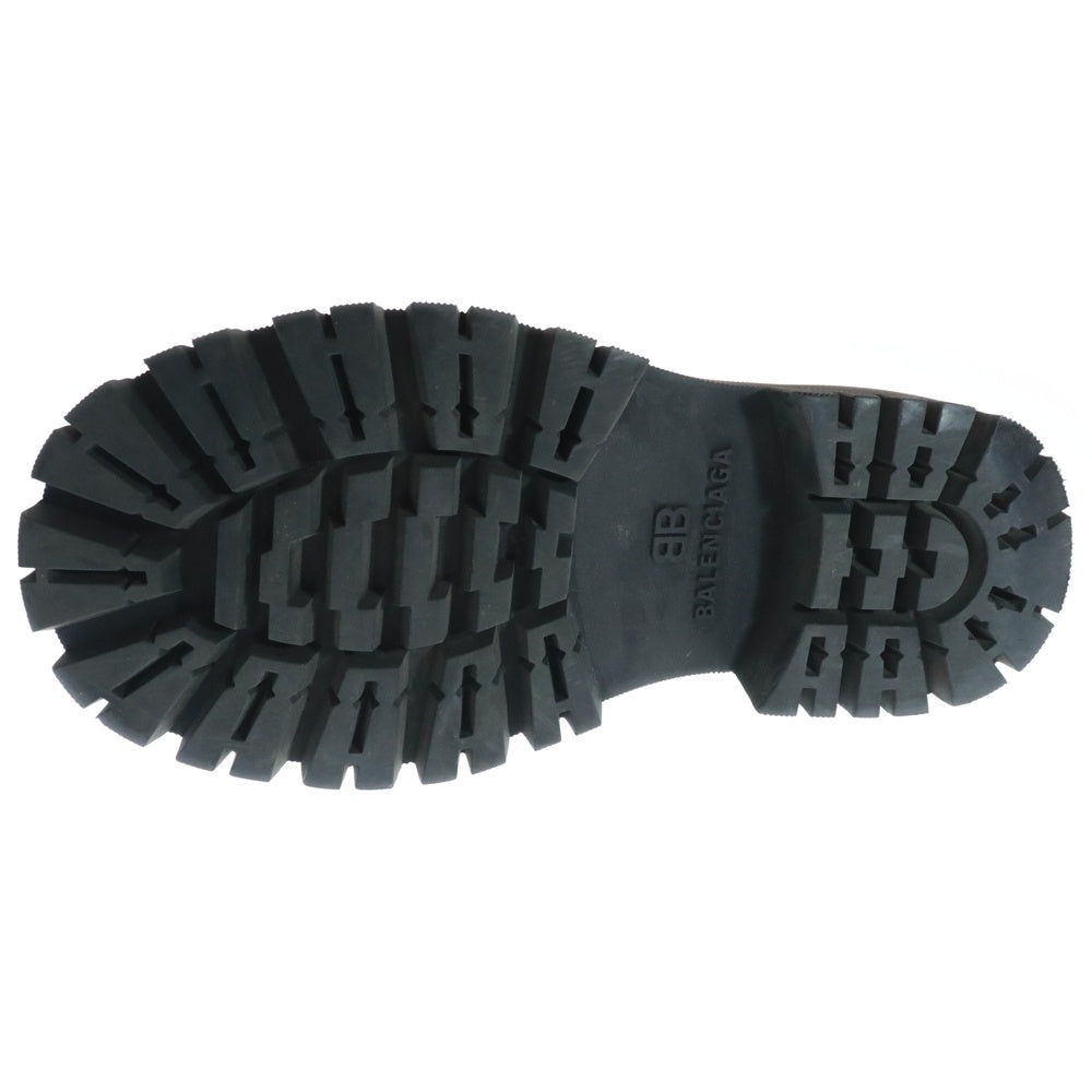 BALENCIAGA(バレンシアガ) Tractor Loafer トラクター レザーローファー ブラック 760433