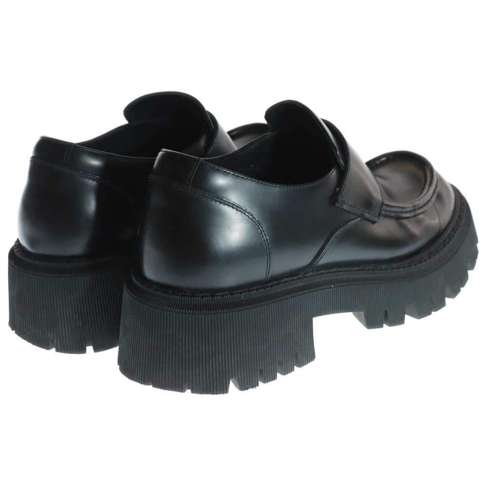 BALENCIAGA(バレンシアガ) Tractor Loafer トラクター レザーローファー ブラック 760433