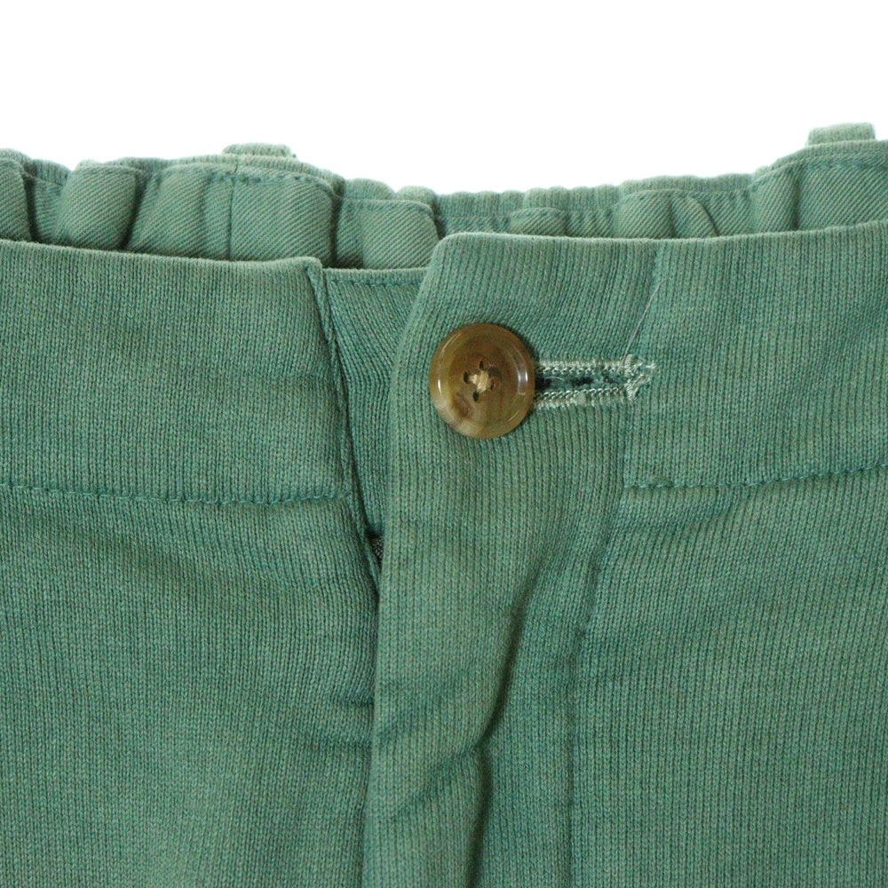 KHOKI(コッキ) 25SS Multi embodied-design sweatpants マルチエンブロイダリーデザイン スウェットパンツ グリーン 25ss-p-02-v