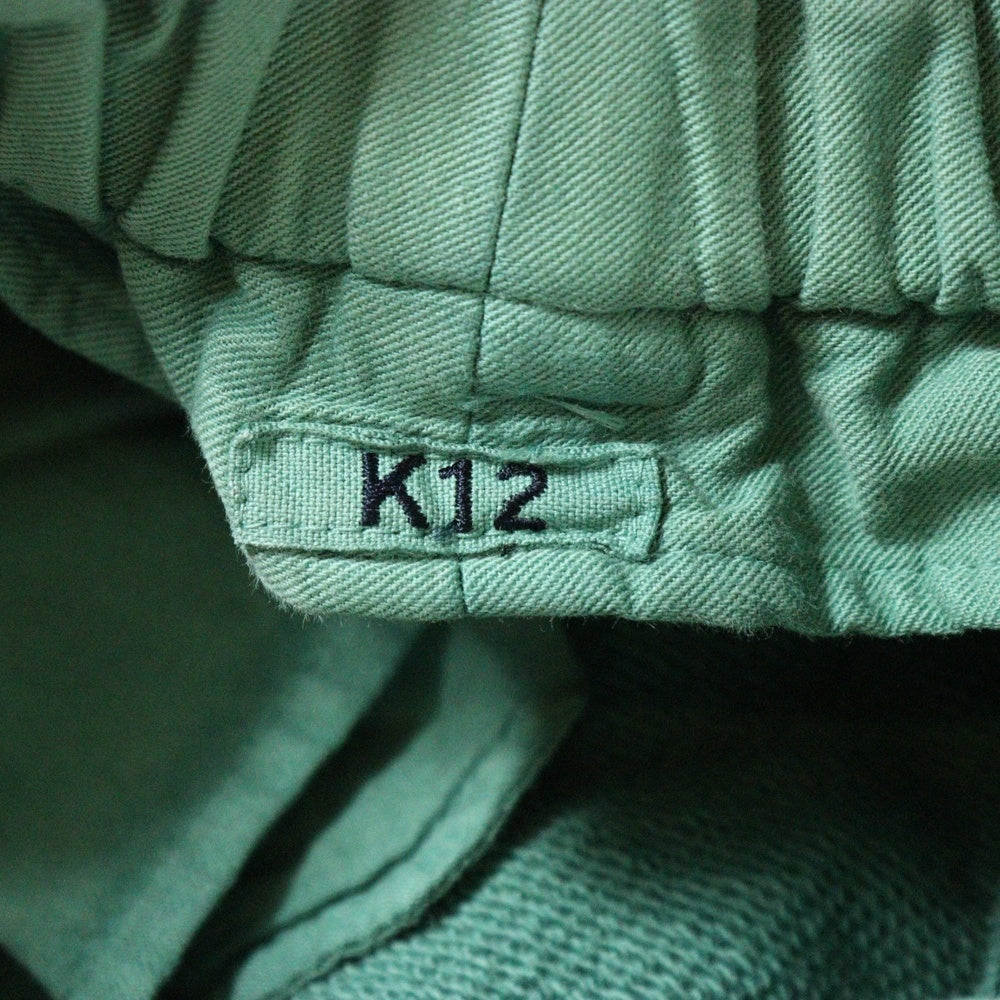KHOKI(コッキ) 25SS Multi embodied-design sweatpants マルチエンブロイダリーデザイン スウェットパンツ グリーン 25ss-p-02-v