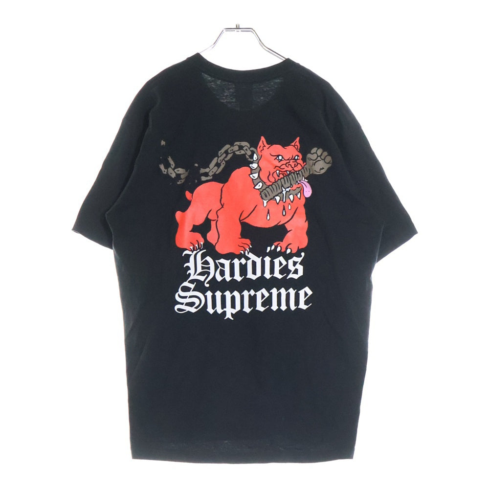 SUPREME(シュプリーム) 23SS Hardies Dog Tee ハーディーズドッグ 半袖Tシャツ カットソー ブラック