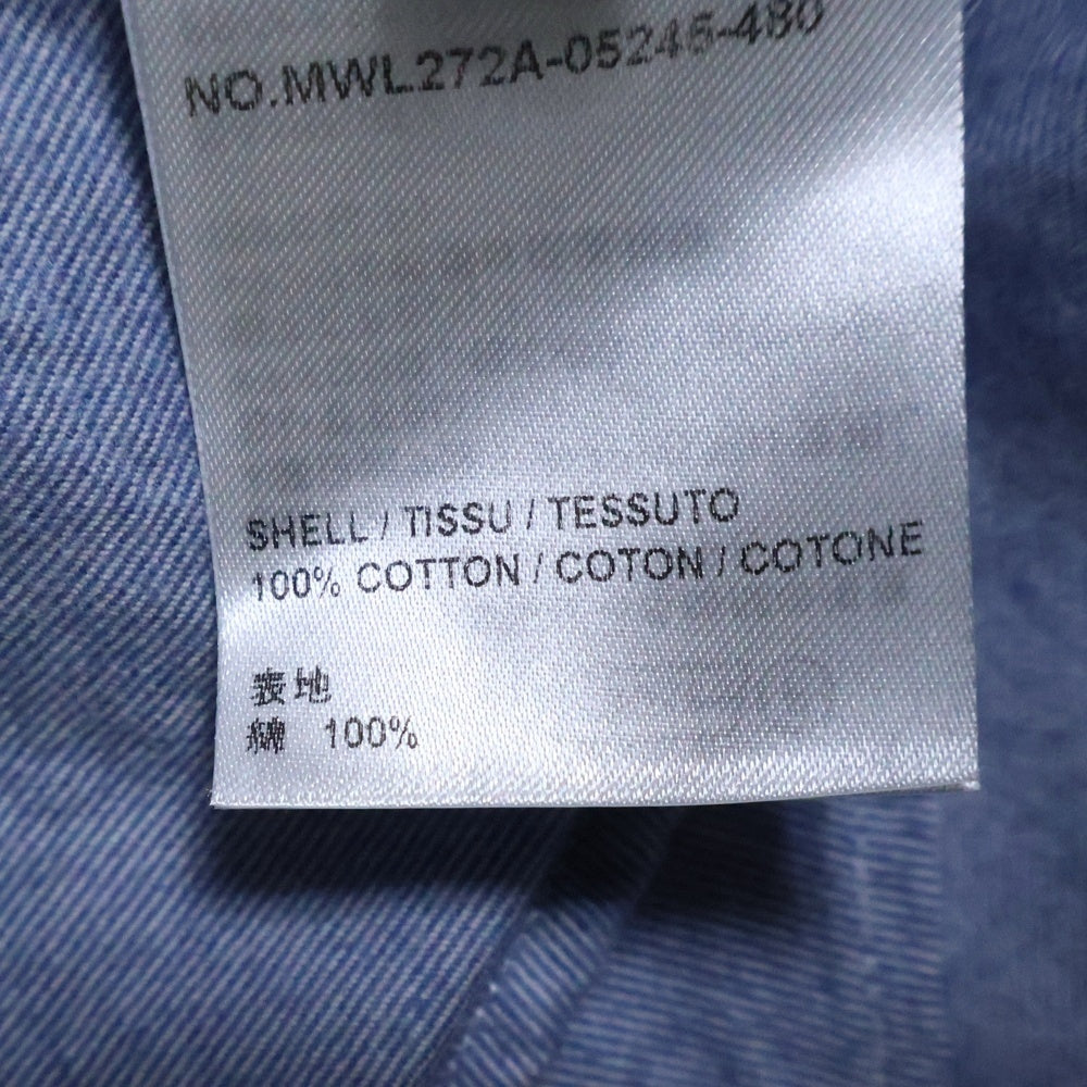 THOM BROWNE(トムブラウン) 4 Bar' STRAIGHT FIT SHIRT コットン ボタンシャツ MWL272A05245 480