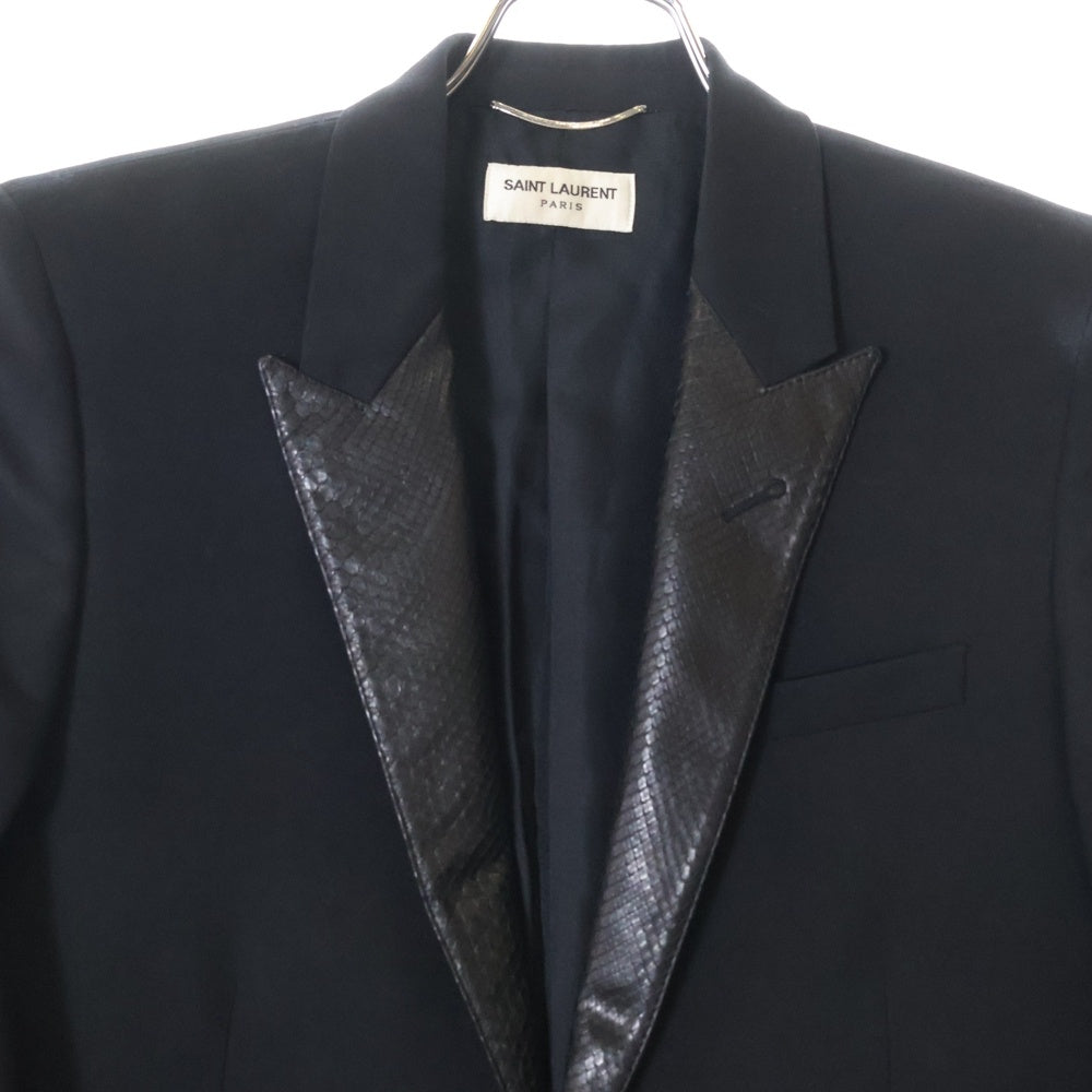 SAINT LAURENT サンローランパリ 15SS エディスーツ ブラック 試着のみ］SAINTLAURENT PARIS ジャケット 42 ブラック ウール