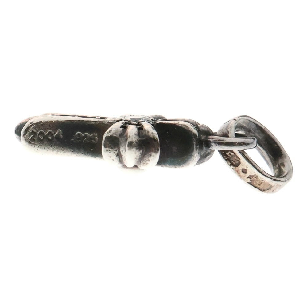CHROME HEARTS(クロムハーツ) CRS BBYFAT P DMND ベイビーファットクロス アフター PAVEダイヤ ペンダントトップ シルバー