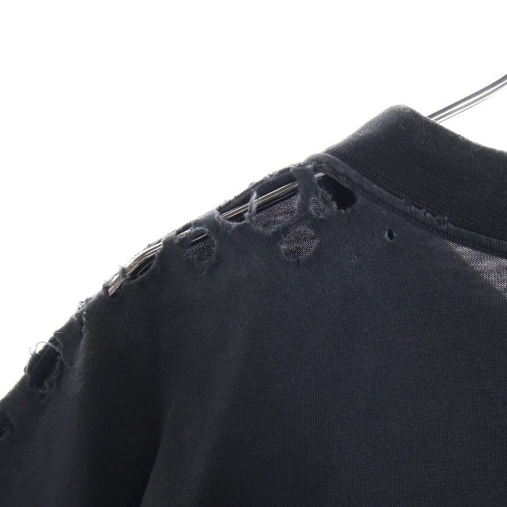 BALENCIAGA(バレンシアガ) 24AW 自由の女神 PALIS ヴィンテージ加工半袖Tシャツ 764235 TQVR9