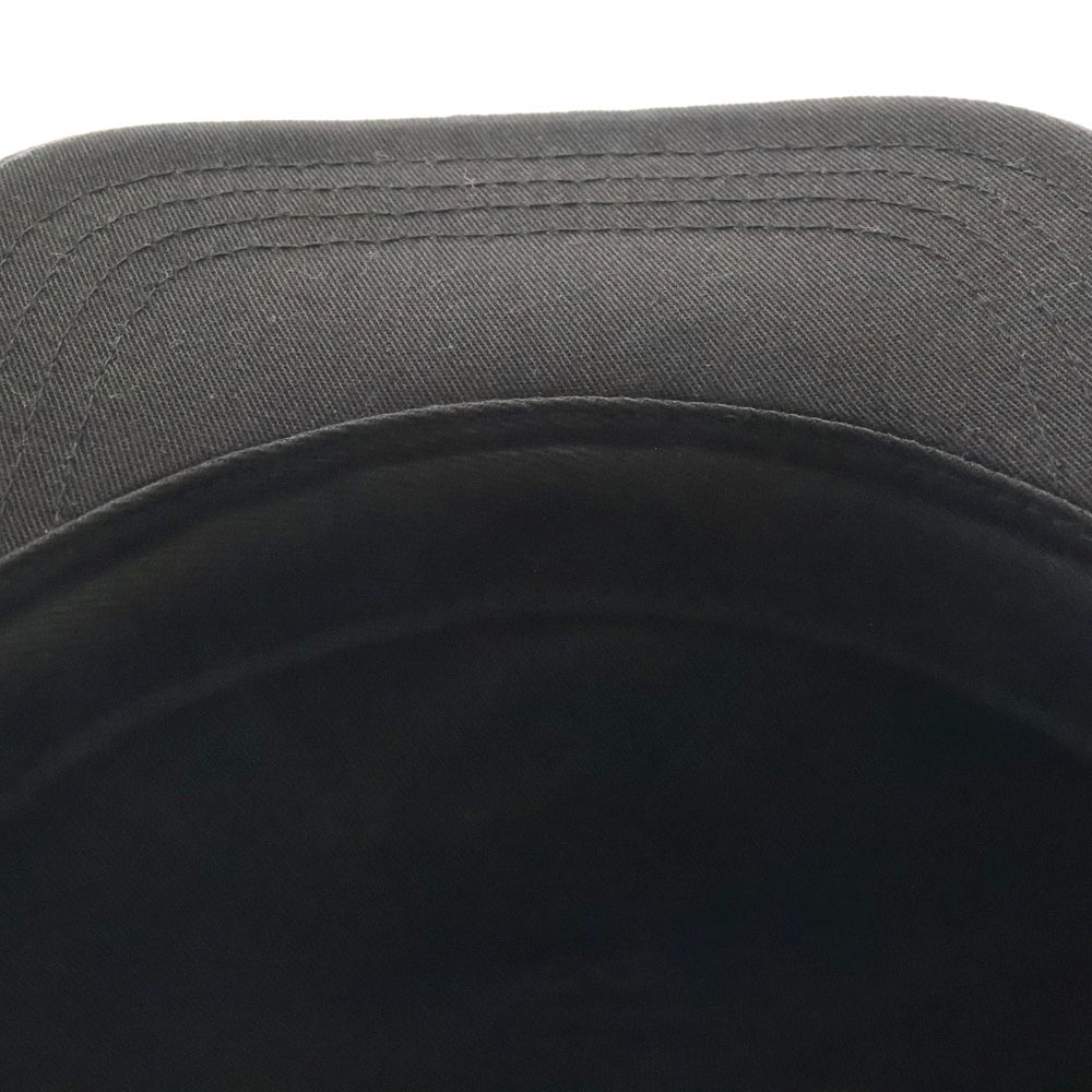 CHROME HEARTS(クロムハーツ) HAT 5 PNL CAP BSBL BLACK/YELLOW CHロゴ ベースボールキャップ 帽子 ブラック/イエロー