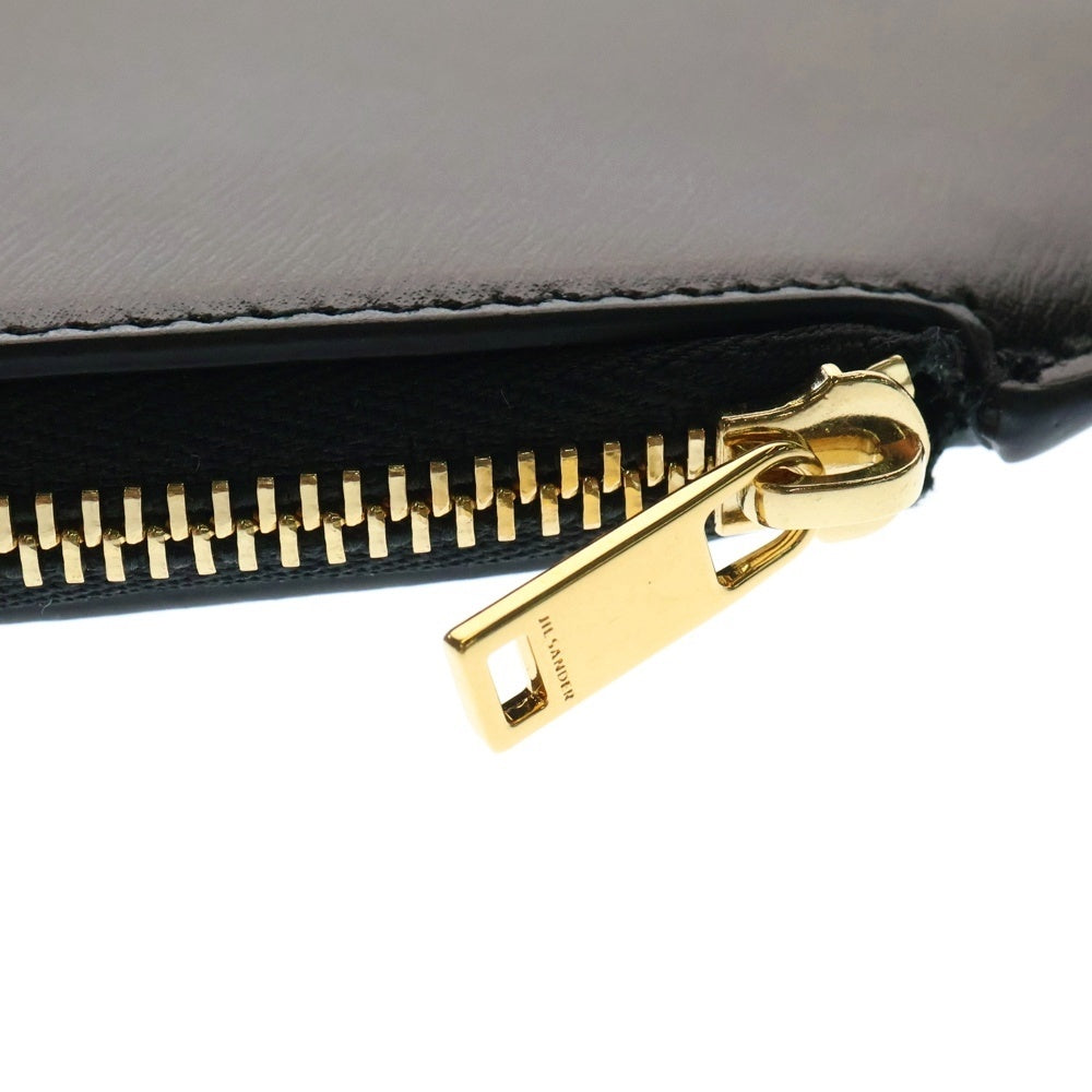 JIL SANDER(ジルサンダー) ハート型 コインケース ポーチ バッグチャーム ブラック J08VL0005