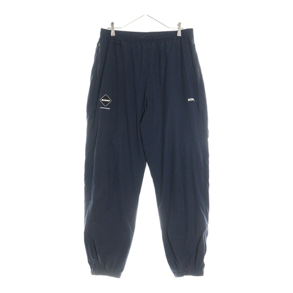 F.C.R.B./F.C.Real Bristol/FCRB(エフシーアールビー/エフシーレアルブリストル) 24SS VENTILATION LOGO TRAINING FCRB-240057 ベンチレーション ロゴ トレーニング イージー パンツ ネイビー