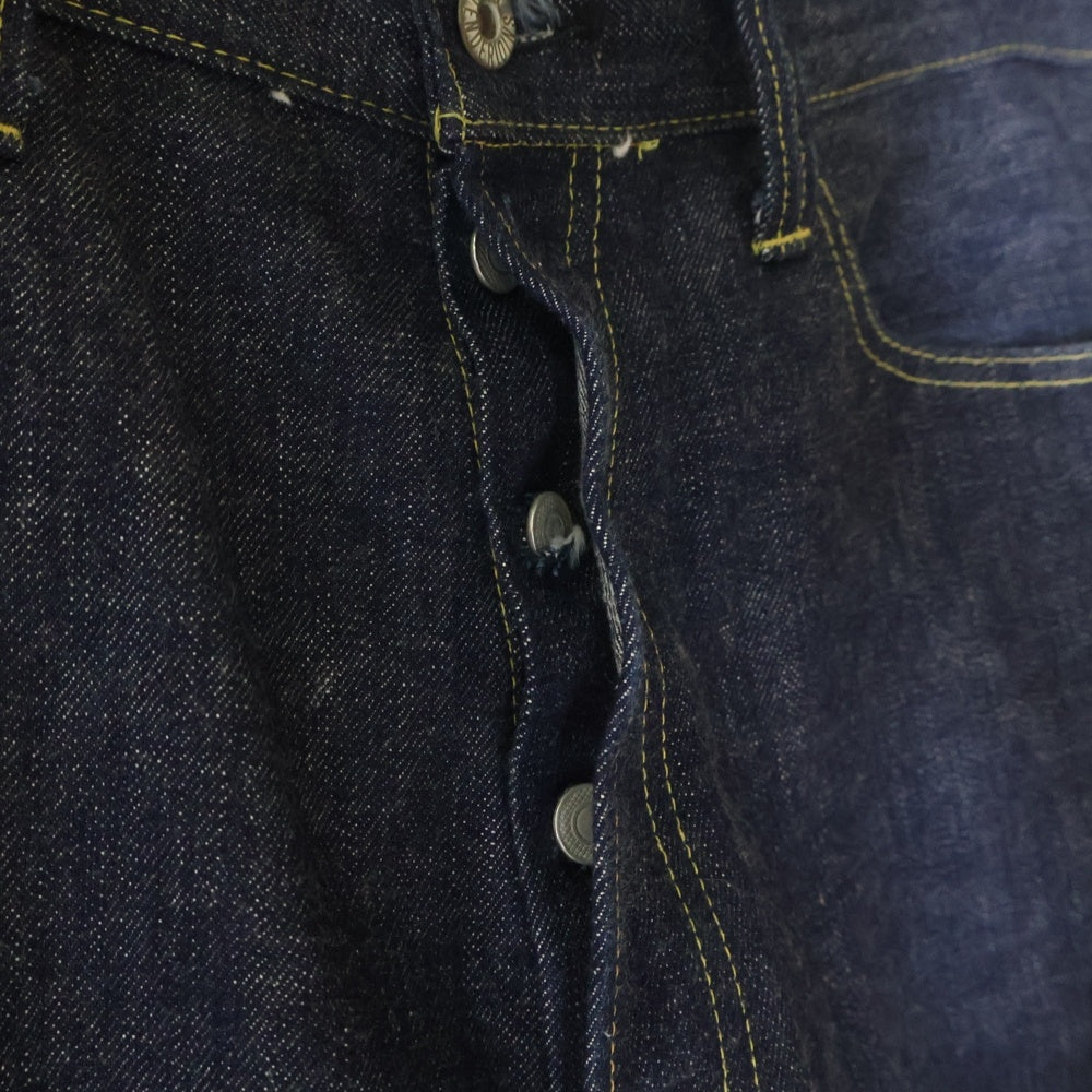 TENDERLOIN(テンダーロイン) T-RIDERS E DENIM PANTS ボタンフライ シンチバック デニムパンツ インディゴ
