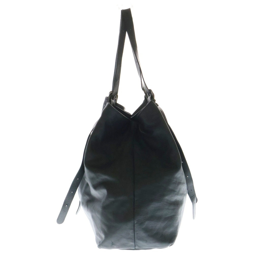 Maison Margiela 11(メゾンマルジェラ11) トートバッグ ラムスキン レザー ブラック