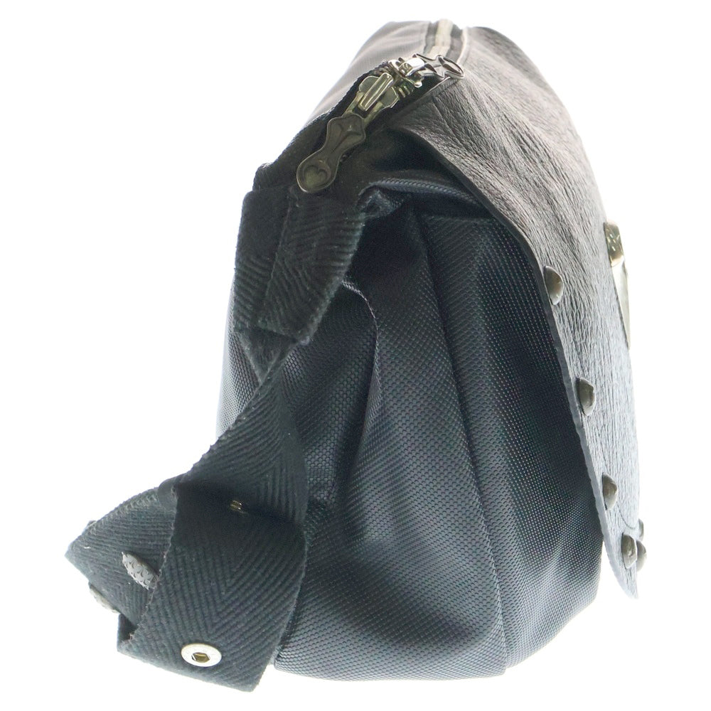 THUG CLUB(サグクラブ) Dragon Messnger Bag スタッズ メッセンジャーバッグ ショルダーバッグ ブラック TC23AC0402