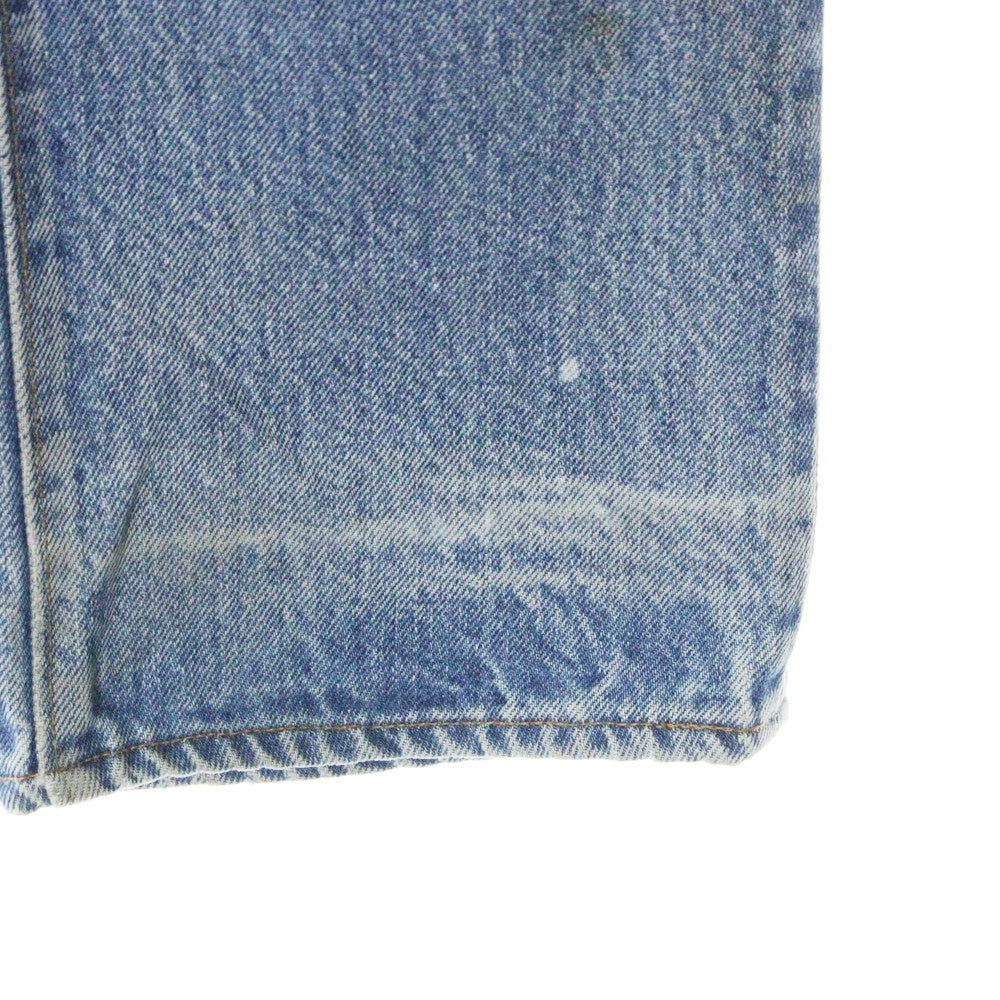 Levi's(リーバイス) 80s VINTAGE 501 スモールe 両面タブ 赤耳 紙パッチ ボタンフライデニムパンツ インディゴ