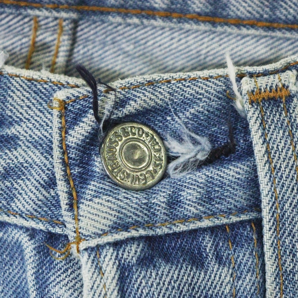 Levi's(リーバイス) 80s VINTAGE 501 スモールe 両面タブ 赤耳 紙パッチ ボタンフライデニムパンツ インディゴ