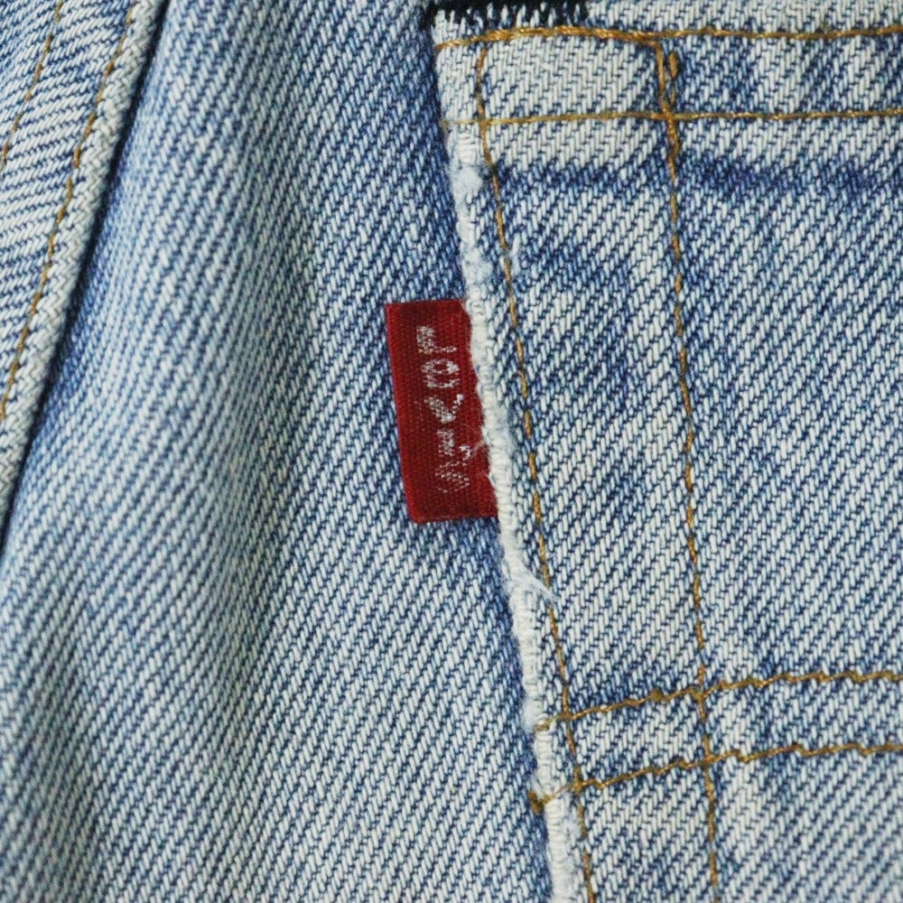 Levi's(リーバイス) 80s VINTAGE 501 スモールe 両面タブ 赤耳 紙パッチ ボタンフライデニムパンツ インディゴ
