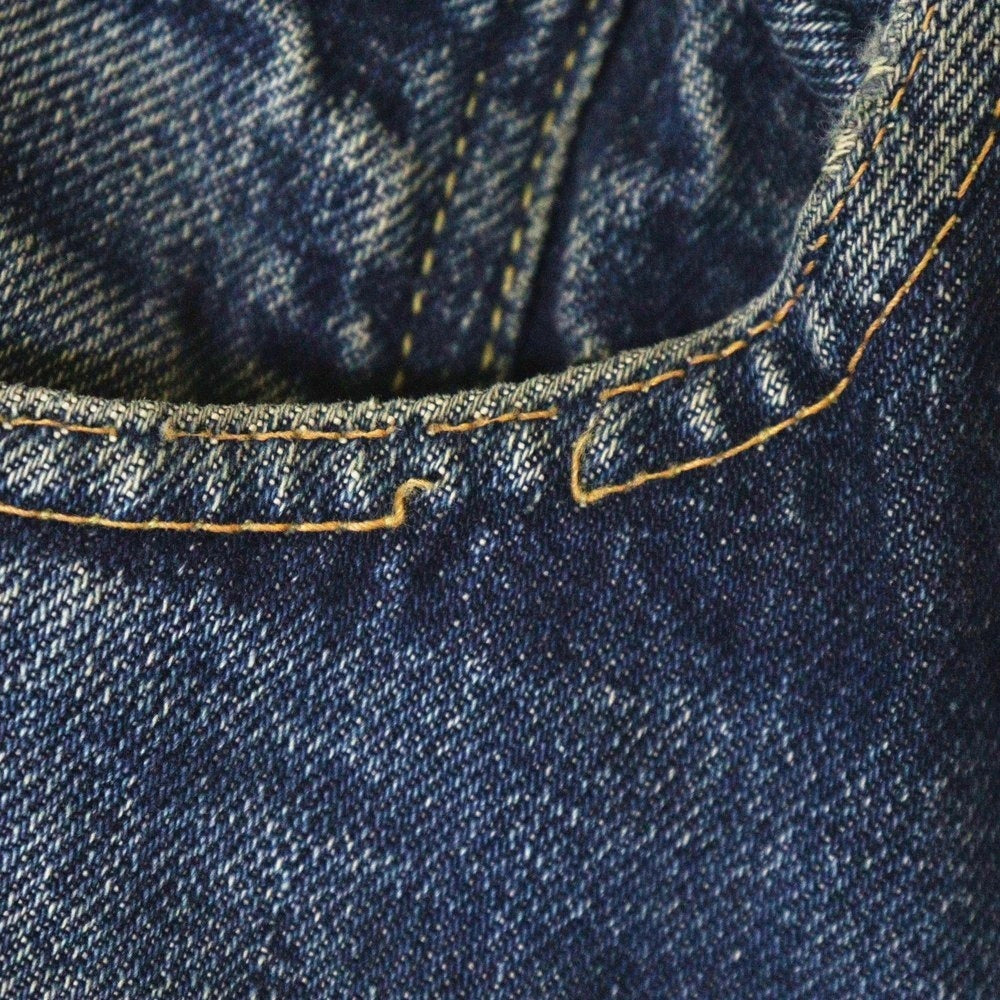 Levi's(リーバイス) 60s VINTAGE 501 BIG E前期 S TYPE 両面タブ 不均等V 紙パッチ ボタンフライデニムパンツ インディゴ
