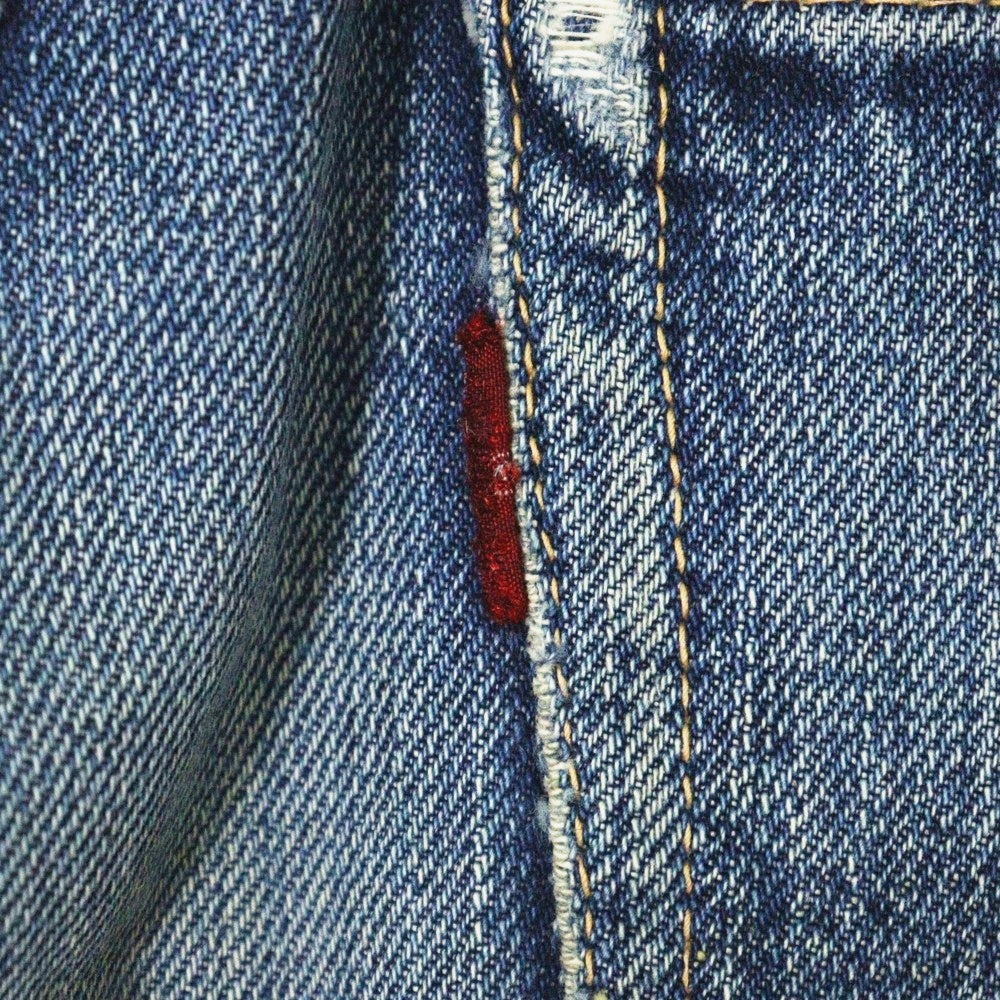 Levi's(リーバイス) 60s VINTAGE 501 BIG E前期 S TYPE 両面タブ 不均等V 紙パッチ ボタンフライデニムパンツ インディゴ