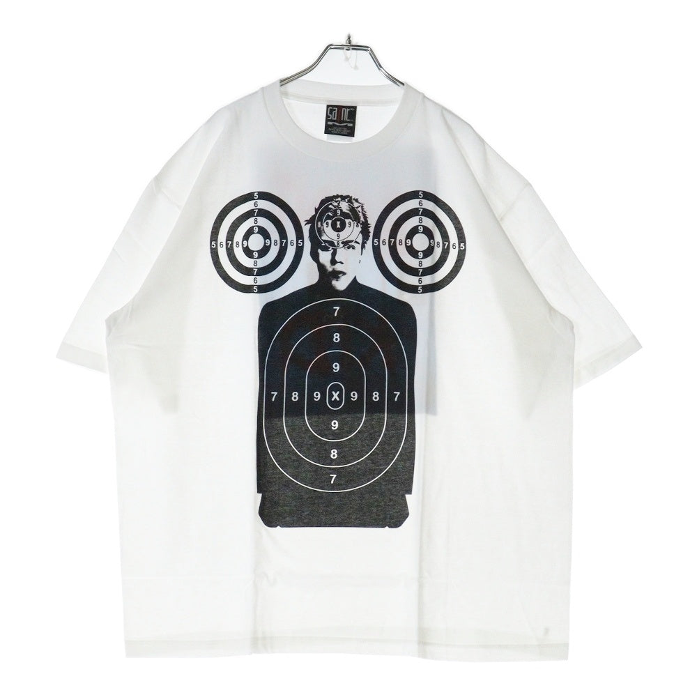 SAINT MICHAEL(セントマイケル) 23AW The Kid LAROI SS TEE SM-A23-0000-C32 キッドラロイ スコーププリント半袖Tシャツ ホワイト ホワイト