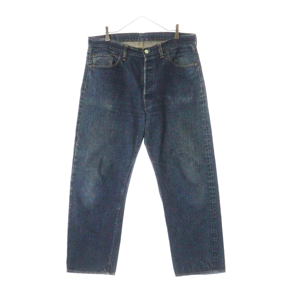 VINTAGE(ヴィンテージ) 70s VINTAGE 501 66前期 スモールe 両面タブ ボタン裏刻印6 ボタンフライデニムパンツ インディゴ