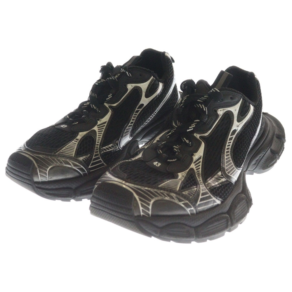 BALENCIAGA(バレンシアガ) 3XL Sneaker スリーエックスエル ユーズド加工ローカットスニーカー 734734 ブラック